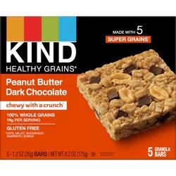 KIND Healthy Grain Bars, Peanut Butter Dark Chocolate