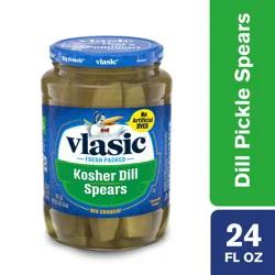 Vlasic Kosher Dill Spears Pickles 24 fl oz