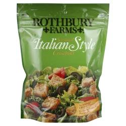 Rothbury Farms Croutons, Seasoned, Italian Style