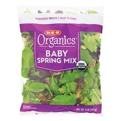 H-E-B Organics Baby Spring Mix