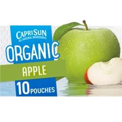 Capri Sun Organic Apple Juice Naturally Flavored Drink Pouches