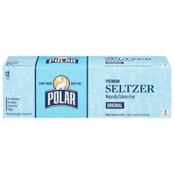 Polar Premium Original Seltzer 12 Cans 12 fl oz Can 12 ea