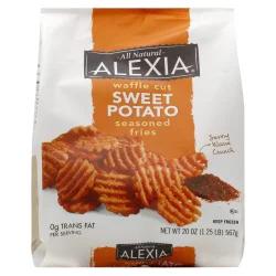 Alexia All Natural Waffle Cut Sweet Potato with Seasoned Salt