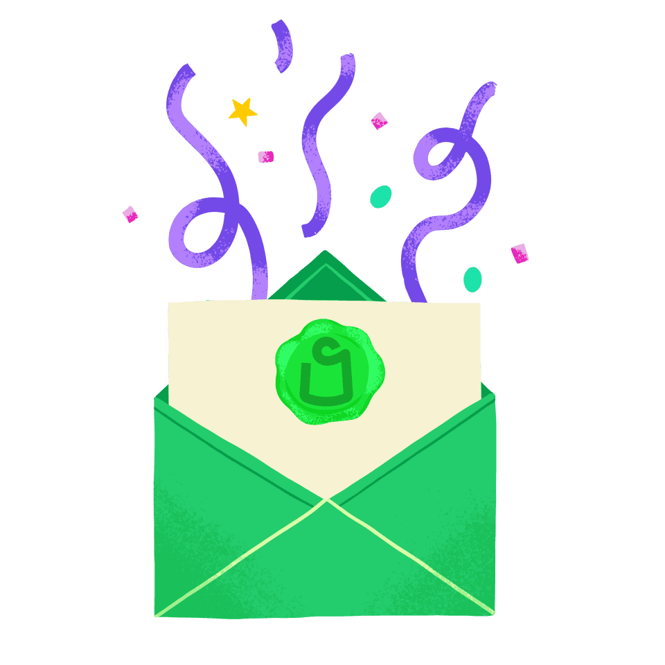 Shipt gift membership envelope