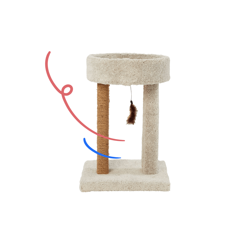 Kitty-Approved Scratching Post