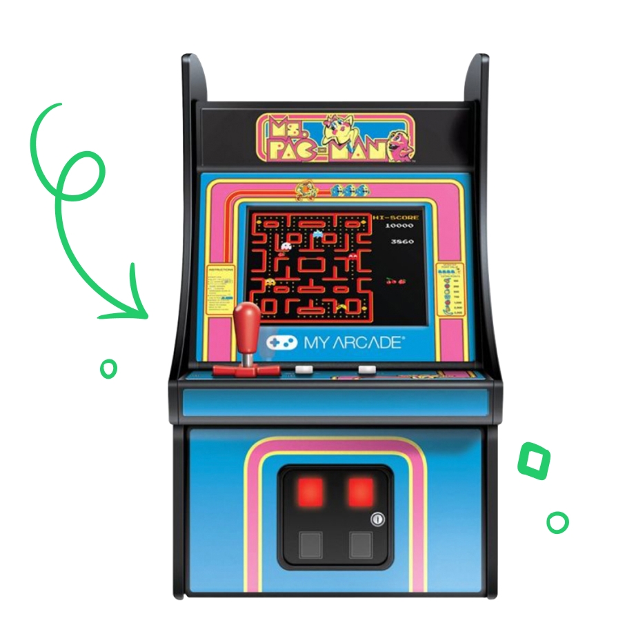 Ms. Pac-Man Retro Arcade