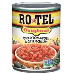 Rotel Diced Original Tomatoes & Green Chilies 10 oz