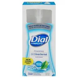 Dial Antibacterial Foaming Hand Wash, Spring Water, 7.5 fl oz