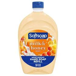 Softsoap Moisturizing Liquid Hand Soap Refill - Milk & Honey - 50 fl oz