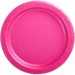 Unique Industries Hot Pink Plates