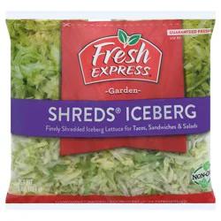 Fresh Express Garden Shreds Iceberg Salad 8 oz