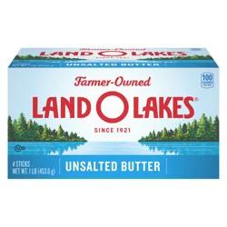 Land O'Lakes Unsalted Butter Sticks
