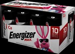 Energizer MAX C Cell Alkaline Batteries - 9 Count