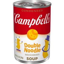 Campbell's Condensed Kids Double Noodle Soup, 10.5 oz Can