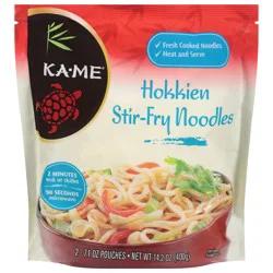 KA-ME Hokkiem Stir-Fry Noodles 2 - 7.1 oz Pouches