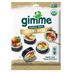 gimMe Organic Sushi Nori Roasted Seaweed