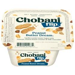 Chobani Flip Low-Fat Chocolate Peanut Butter Dream Greek Yogurt 4.5oz